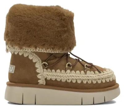 Image de MOU bottes en cuir femme marron - 37