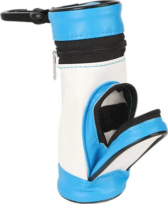 Produktbild von Golfball-Haltertasche, Kunstleder, große Kapazität, tragbare Mini-Tasche für Zubehör
