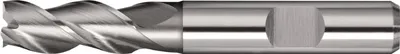 Imagen del producto de Fresa de ranura DIN 844, tipo W, diámetro de 16 mm, acero rápido HSS-Co8, vástago Weldon, longitud corta, marca TECWERK