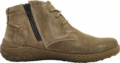 Imagen del producto de Josef Seibel Ruby 01, botas de cordones con cremallera para mujer, color marrón, estilo casual
