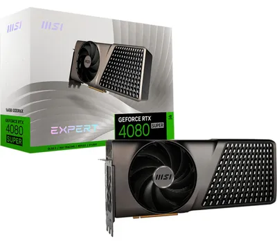 Produktbild von MSI GEFORCE RTX 4080 SUPER 16G EXPERT Grafikkarte NVIDIA 16 GB GDDR6X (V511-242R)