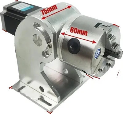 Produktbild von Rotationsachse, 360-Grad-Drehung, kompatibel mit Faserlaser-Markiermaschinen, 220V