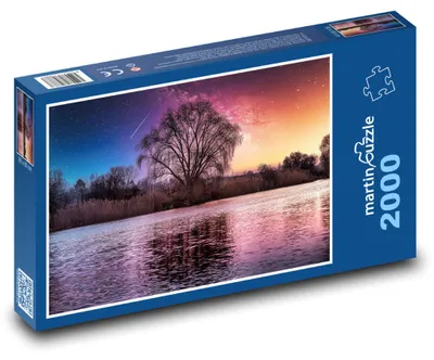 Obrázek produktu pro martinpuzzle - Puzzle 2000 - Řeka - hvězdná obloha