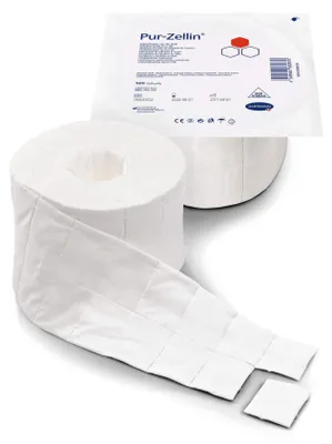 Produktbild von Hartmann Pur-Zellin Tupfer 500 Stück 4 cm x 5 cm unsteril