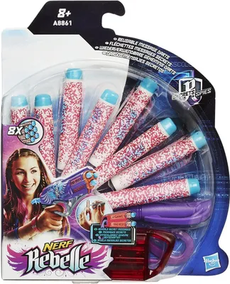 Produktbild von Nerf Rebelle Geheimnis Darts und Decoder