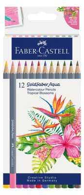 Produktbild von Faber Castell Gofa Aqua 12 Pcs Bleistift   Kinder  One Size