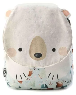 Produktbild von Rucksack Kindergarten Krippe Tiere Tiny - TU - Weiß | by Sassi Junior