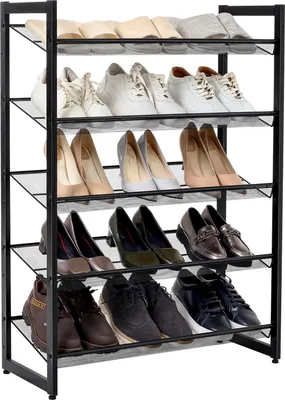 Produktbild von SONGMICS 5 Ebenen Schuhregal Schuhständer 74 x 104 x 30,7 cm Schuhe