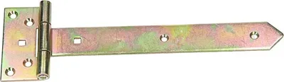 Produktbild von Kreuzgehänge mit vernietetem Stift 250/45x90x3,0mm gelb verzinkt