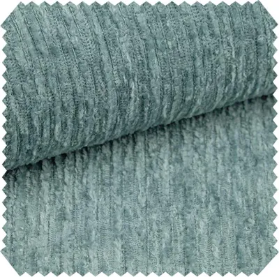 Produktbild von novely® ALLGÄU Chenille-Polsterstoff mit Struktur - Schwer entzündbare Meterware - Farbe: 28 Eisblau