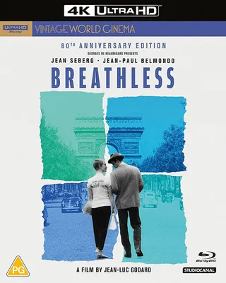 Obrázok produktu pre Breathless (60. výročie) [Blu-ray] [2021]