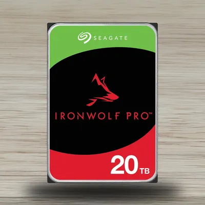 Produktbild von Seagate IronWolf Pro ST20000NT001, 20 TB, 7200 RPM, 256 MB, 3.5"