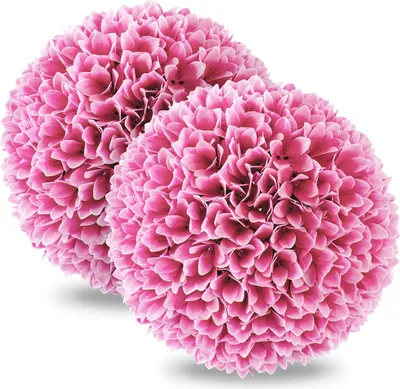 Immagine prodotto di set di 2 piante artificiali a sfera in PE, 28 cm di pianta artificiale a sfera di bosso inodore, piante artificiali resistenti alle intemperie