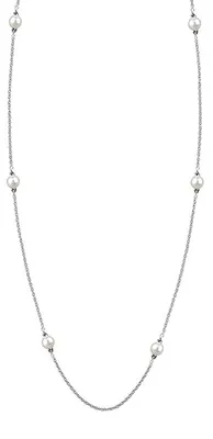 Immagine prodotto di Collana da donna in argento sterling 925 con perle, modello BICLL031