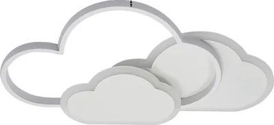 Zdjęcie produktu dla Lampa sufitowa chmura, moc 42W, do użytku wewnętrznego, BIAŁA