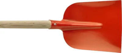 Produktbild von Löffert Holsteiner Schaufel rot Gr. 2 mit Stiel Import