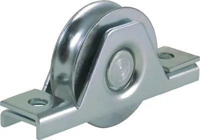 Zdjęcie produktu dla kółko z okrągłym rowkiem 60 mm we wsporniku