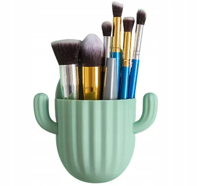 Produktbild von Badezimmer-Organizer - Aufbewahrung für Bürsten und Accessoires - Hygienische Lösung für Ihr Bad - Platzsparendes Design - Matte Kunststoffoberfläche