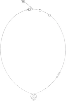 Image de Colliers avec pendentif Guess argent de 43 cm à 49 cm Collection - femme