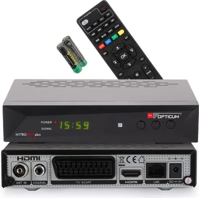 Image de OPTICUM NYTRO BOX Plus Hybride T2/C H.265 HEVC