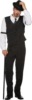 Image de Costume de gangster des années 20, 2 pièces