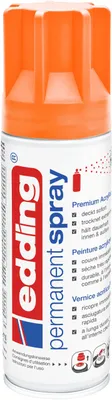 Produktbild von Edding 5200, 200 ml, Orange, Matte, Sprühdose, Wetterfestigkeit