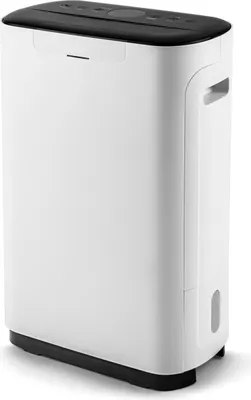 Immagine prodotto di Qlima DD 808 Deumidificatore - Per ambienti da 50 a 75m³ - Capacità serbatoio 2L - Deumidifica 8L/giorno - Bianco - Deumidificatore per ambienti | Deumidificatore