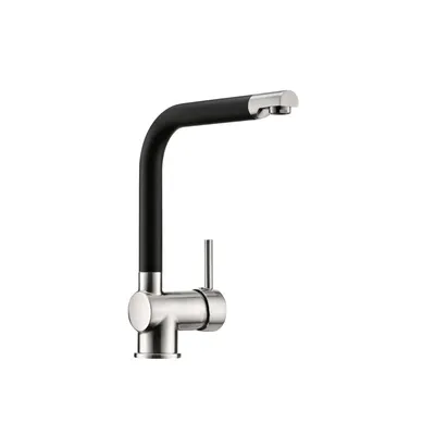 Immagine prodotto di Miscelatore monocomando Naber Drive 1S acciaio inox colorato/nero 5011089