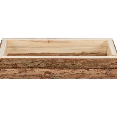 Image de Trixie Futtertablett, Rindenholz, 450 ml/27 × 5 × 13 cm