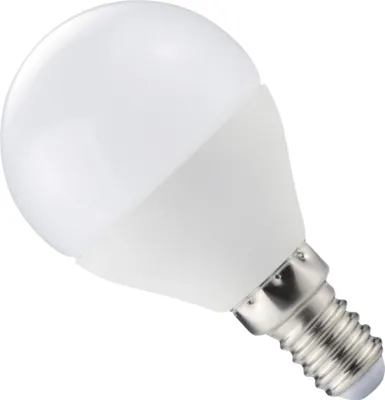 Zdjęcie produktu dla KOBI Żarówka LED E14 Zimne Białe 6W 500lm 6000K barwa zimna źródło światła