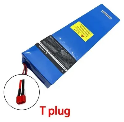 Produktbild von Akku für E-Scooter - 48V 13S4P Li-Ion Akkupack - 60000mAh 60Ah - Integriertes BMS Schutzsystem - Ersatzakku für Elektroroller - T-Stecker