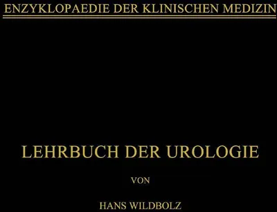Produktbild von Lehrbuch der Urologie