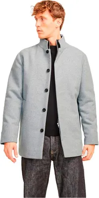 Produktbild von Jack & Jones 12258674_2381_XXL, Uni, Erwachsener, Reißverschluss, Polyester, Grau
