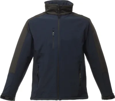 Produktbild von Regatta Herren Hydroforce Softshell-Jacke, wasserabweisend, atmungsaktiv RW1215 (3XL) (Marineblau/Schwarz)