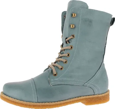 Produktbild von Andrea Conti Damen Stiefelette Schnürboot Leder 0348760, Größe:39 EU, Farbe:Blau
