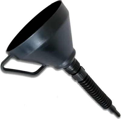Produktbild von Einfülltrichter Ø150mm mit Sieb & flexiblem Auslauf für Öl/Kraftstoff
