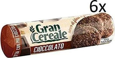 Produktbild von 6x Mulino bianco Gran Cereale Schokolade Fasern kekse Multi Cerealien 230g