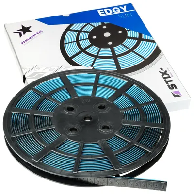 Produktbild von STIX Edgy Slim Black Klebegewichte 6 kg 1200×5 g Wuchtgewichte Alufelgen