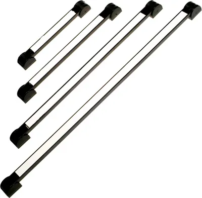 Produktbild von 4 x Extra starke MAGNETLEISTE Magnetschiene mit Halter 200 300 460 600 mm WEIß