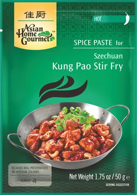 Immagine prodotto di Pasta di condimento Asian Home Gourmet per Szchuan Kung Pao Stir Fry 50g