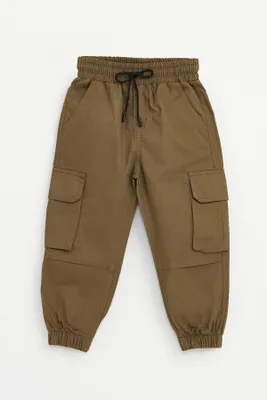 Produktbild von Jungen Jogginghose Cargo - Blau - Größe 110 (4–5 Jahre) - Baumwolle - Bequem, elastisch und praktisch