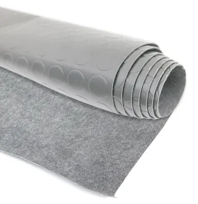 Produktbild von Antirutschmatte Gummimatte Bodenbelag Noppen 300 x 200 cm Schutz Grau