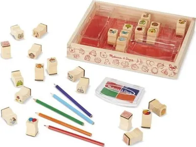 Produktbild von Holzstempel in Box Melissa&Doug - Top Serie