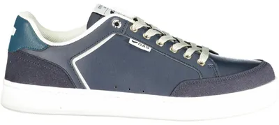 Immagine prodotto di Scarpa sportiva da uomo blu con lacci, plantare estraibile