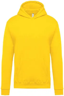 Produktbild von Kariban Jungen Hoodie Langarm Pullover Sweatshirt Kapuzenpullover, Größe:8/10, Farbe:Gelb