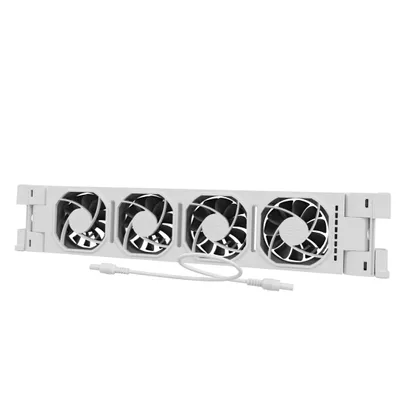 Productafbeelding van Universele radiatorventilator - Convectortype ventilator, geruisloos - Wit