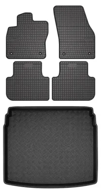 Immagine prodotto di Tappetini gomma SolidPRO + bagagliaio per Volkswagen Tiguan Allspace 2017-