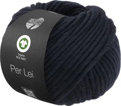 Produktbild von Lana Grossa Per Lei GOTS 026 Nachtblau 50g