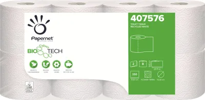 Obrázok produktu pre Papernet Toaletný papier 407576 2lg 250Bl 8x8Rl