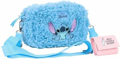 Produktbild von Lilo & Stitch Handtasche Uni Stitch - Best Cuddle Buddy blau Standard